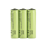 AA - 1000mAh Rechargeable Battery 3-Pack NIMH