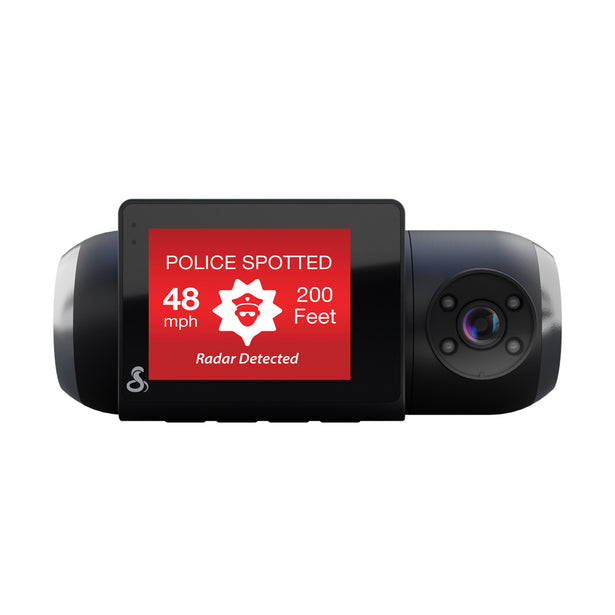 Car Dash Cam With Front & Rear Cameras (Wifi Enabled)